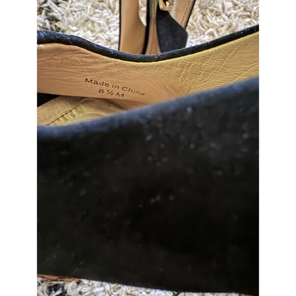 Diane Von Furstenberg Robin Leopard Calf Fur Platform Chunky Heeled Shoes 8.5 - Picture 6 of 6